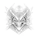 digimon geometry tattoo design idea