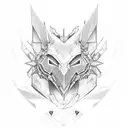 digimon geometry tattoo design idea