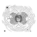 Black Hole Interstellar tattoo design idea