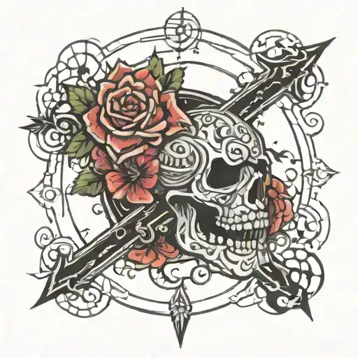fear leads to panic panic leads to pain pain leads to anger anger leads to hate tattoo design idea