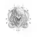 trust the process  tattoo design idea