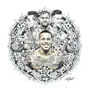 lewis hamilton john cena steven gerrard tattoo design idea