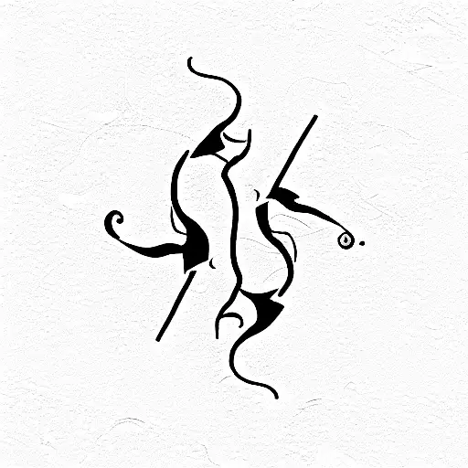 2004 with gemini and taurus zodiac sign  tattoo design idea