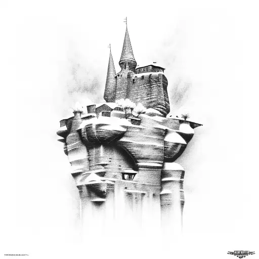linkins parks meteora and hybrid theory album cover tattoo design idea