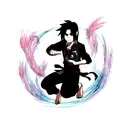 sasuke uchiha tattoo design idea