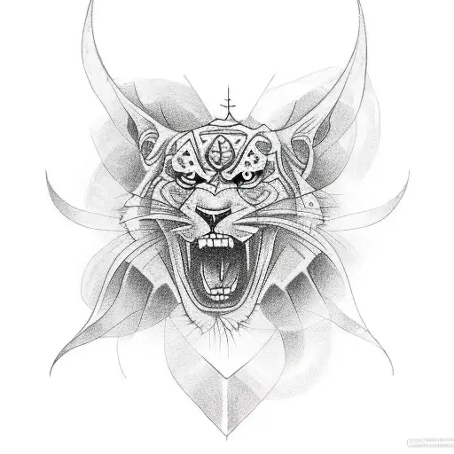 i want a tattoo with नी and running man and जन tattoo design idea