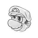 super mario tattoo design idea