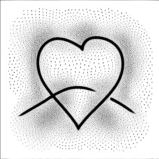 4 hearts in a line with the words forever and ever under them tattoo design idea