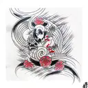 anime tattoo design idea