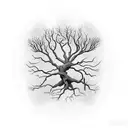 Ulysses' Tree: Imagine a tattoo depicting a twisted tree, symbolizing Ulysses' tree from the epic Odyssey, as he faced n tattoo design idea