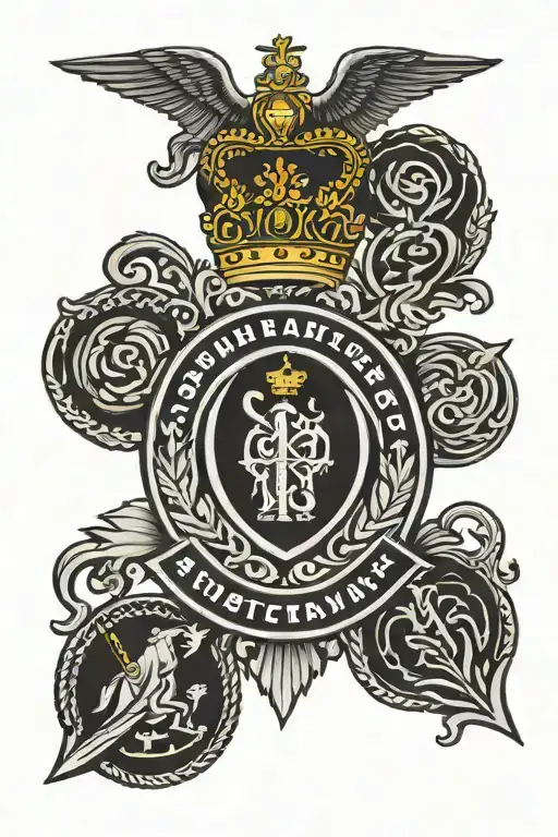royal Ulster constabulary and police service of Northern Ireland  tattoo design idea
