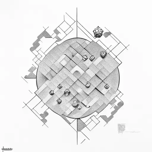 Lego sisyphus tattoo design idea