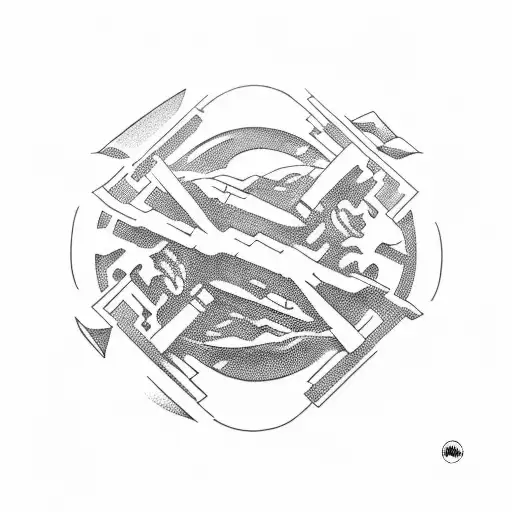 lego sisyphus tattoo design idea