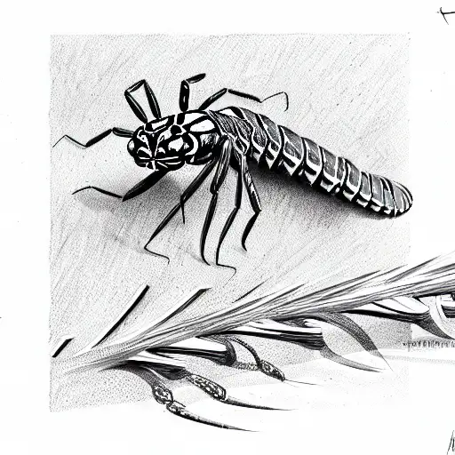 scolopendra tattoo design idea