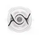 Sound waves transforming into musical notes tattoo design idea