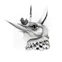 rear view mirror  tattoo design idea