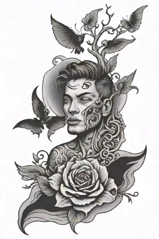 Noah kahan other singer tattoo design idea