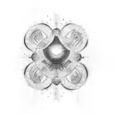 chandelure  tattoo design idea