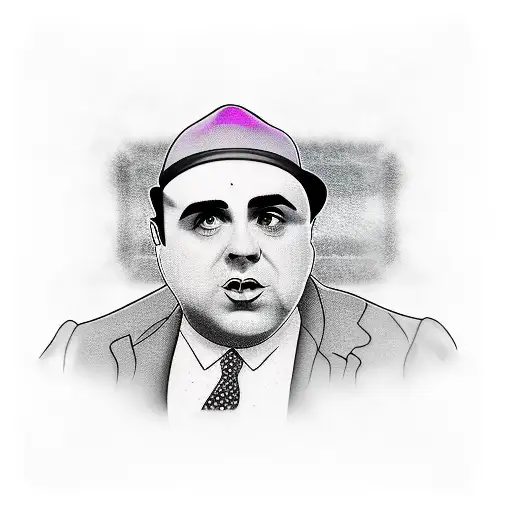 al capone  tattoo design idea