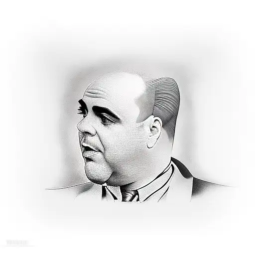 al capone  tattoo design idea