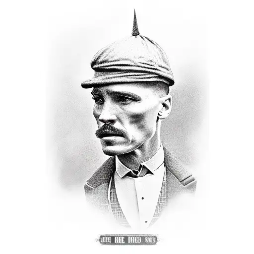 peaky blinders  tattoo design idea