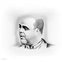 al capone  tattoo design idea