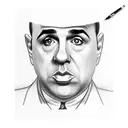 al capone  tattoo design idea
