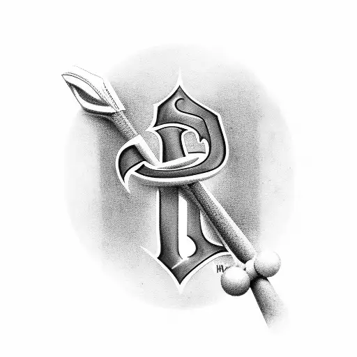 Black and Grey New York Yankees Tattoo Idea - BlackInk AI