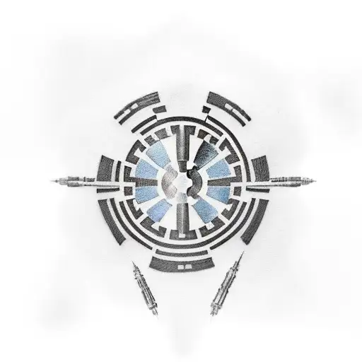 Star Wars Yankees tattoo design idea