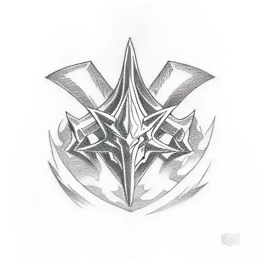 Create a tattoo ideas using yugioh millennium items tattoo design idea