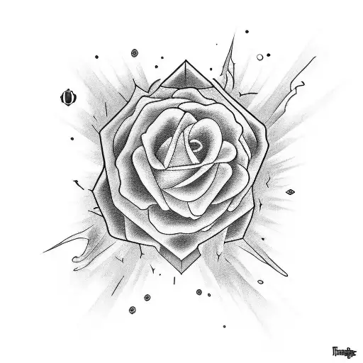 A tattoo design incorporating the band The Neighbourhood tattoo design idea