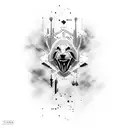 Messi tattoo design idea