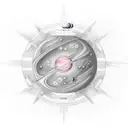 Star with planets tattoo design idea