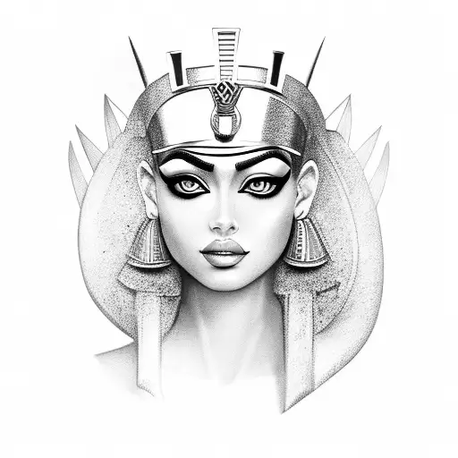 BBNaija's Vee gets new tattoo of ancient Egyptian Queen, Nefertiti –  Stylexone