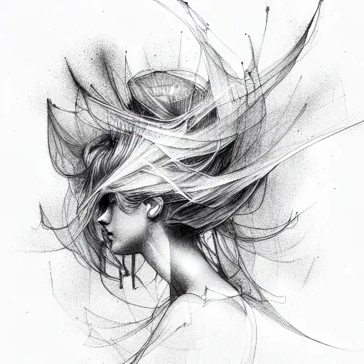 breath tattoo design idea