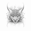 narrow  tattoo design idea