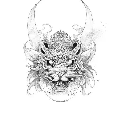 bali tattoo design idea
