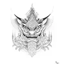 bali tattoo design idea