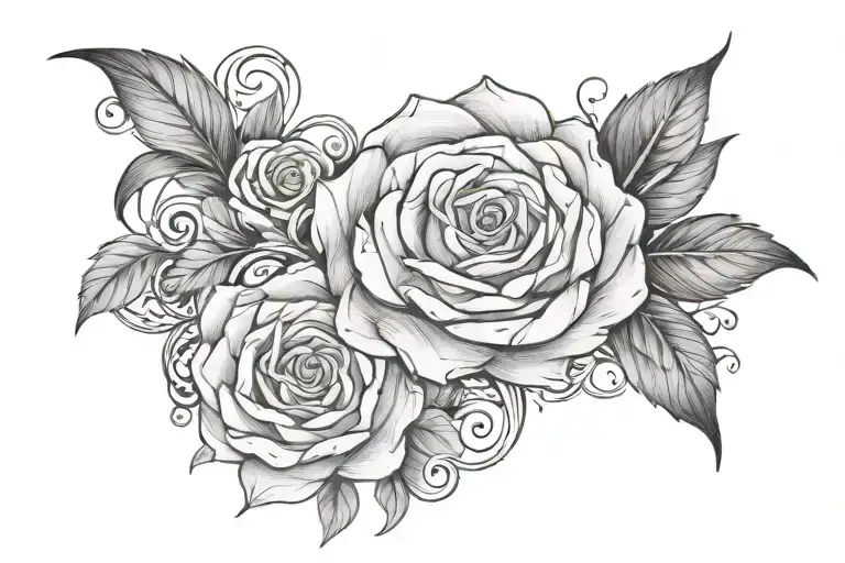 writing about trust the process tattoo design idea