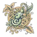 pasta ustasi tattoo design idea