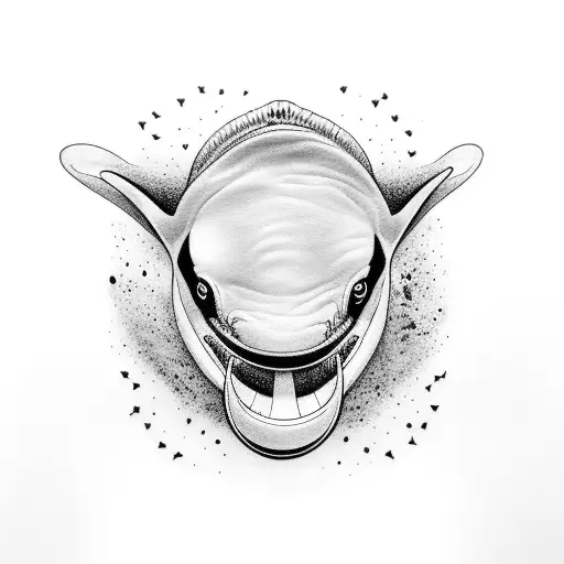 arctic orca tattoo design idea