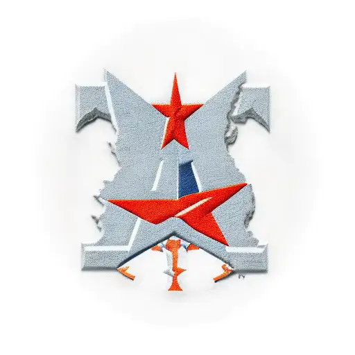 State of Texas, with the Houston Astros and Houston Texans logo incorporated within or around it tattoo design idea