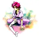 hisoka  tattoo design idea