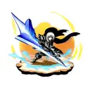 Moonlight Greatsword tattoo design idea