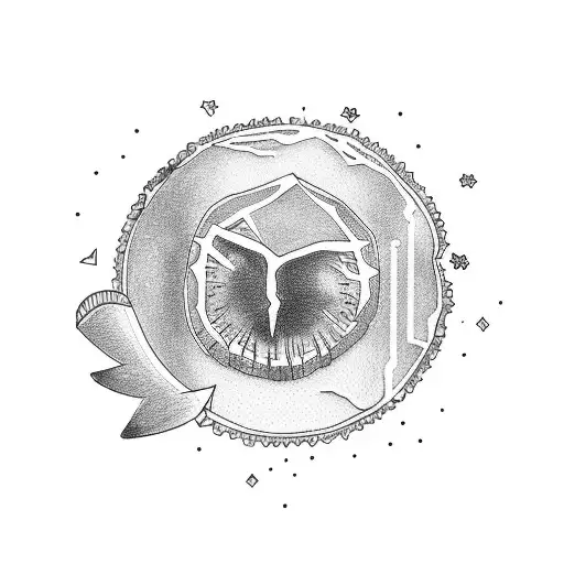 minimalistic tattoo about overcoming childhood trauma tattoo design idea