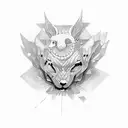 childhood trauma tattoo design idea