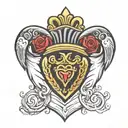 claddagh ring tattoo tattoo design idea