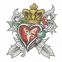 claddagh ring tattoo tattoo design idea