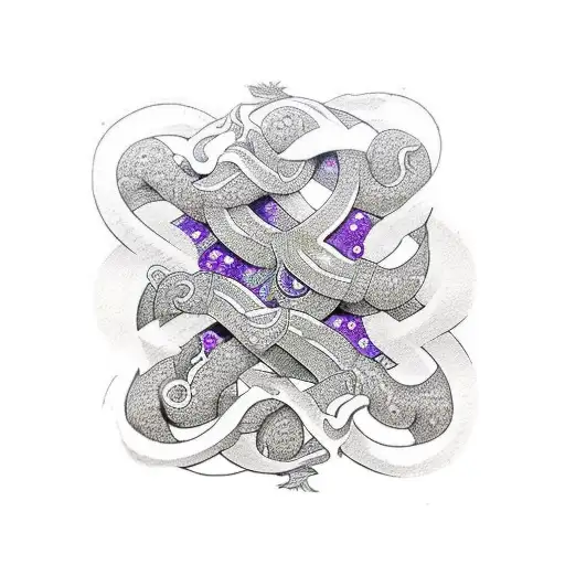 Infinity Symbol tattoo design idea