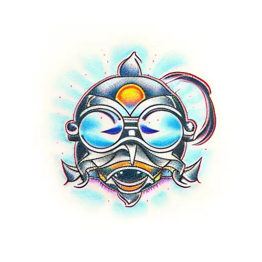 sunshine sisters tattoo design idea